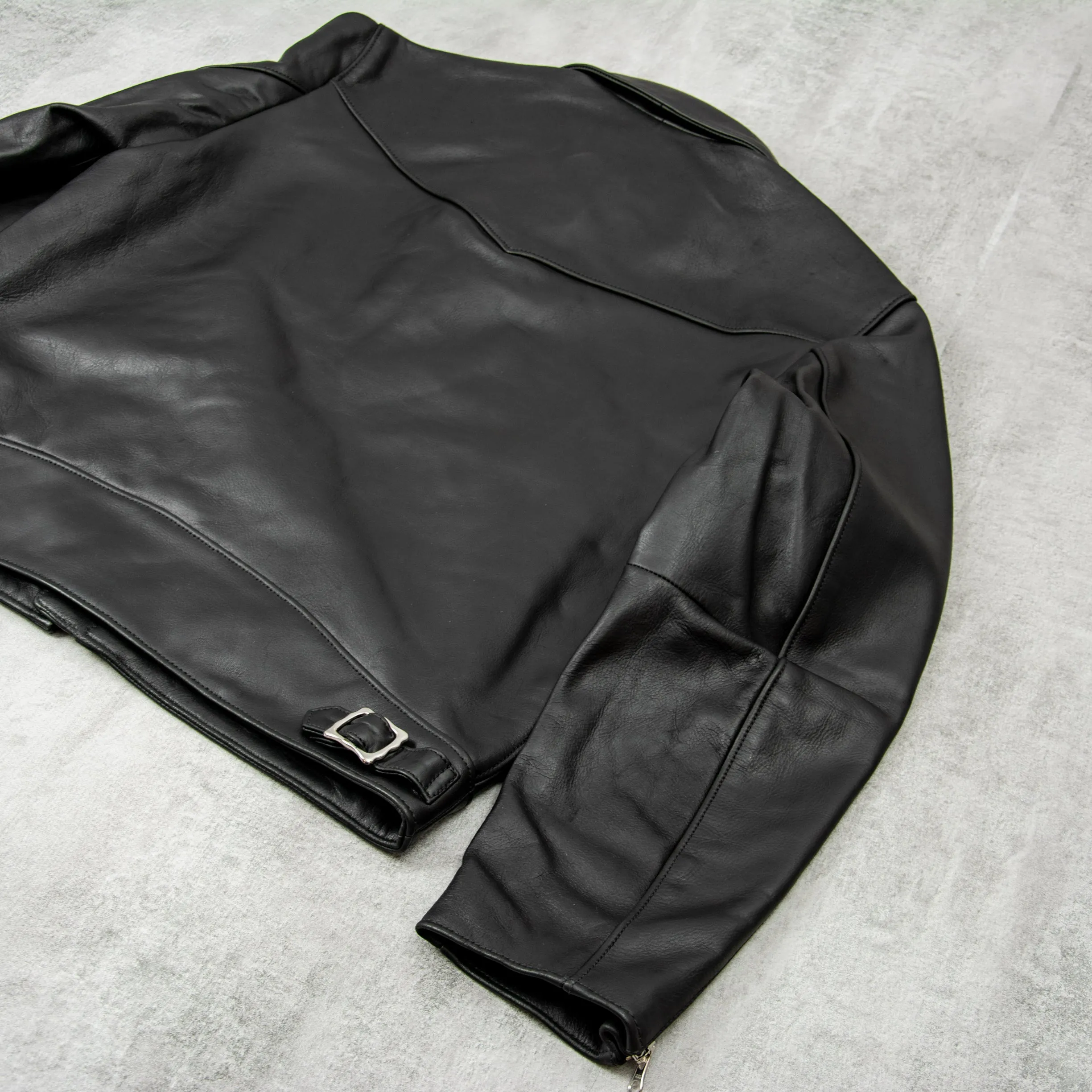 Nudie Eddy Rider Leather Jacket - Black