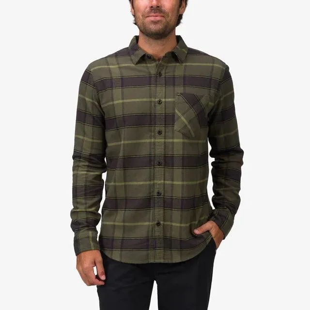 Reef Men's Anders Long Sleeve Pocket Shirt