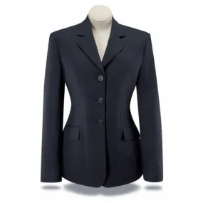 RJ Classics Girls Hampton Show Coat - Navy Herringbone