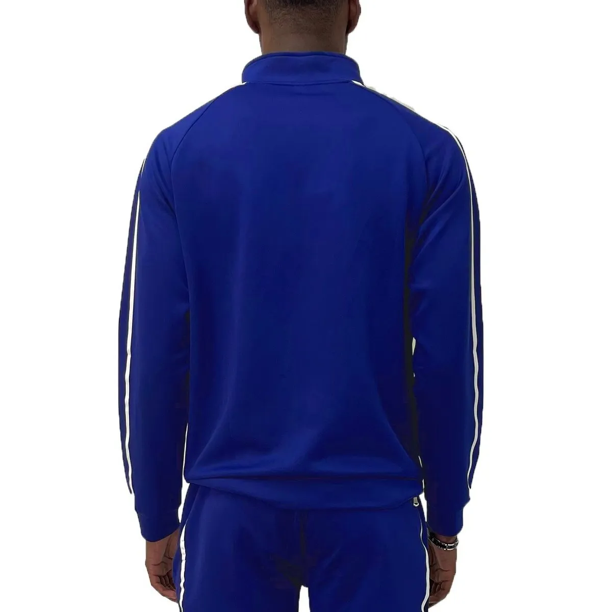 Royal Blue Tape Track Jacket