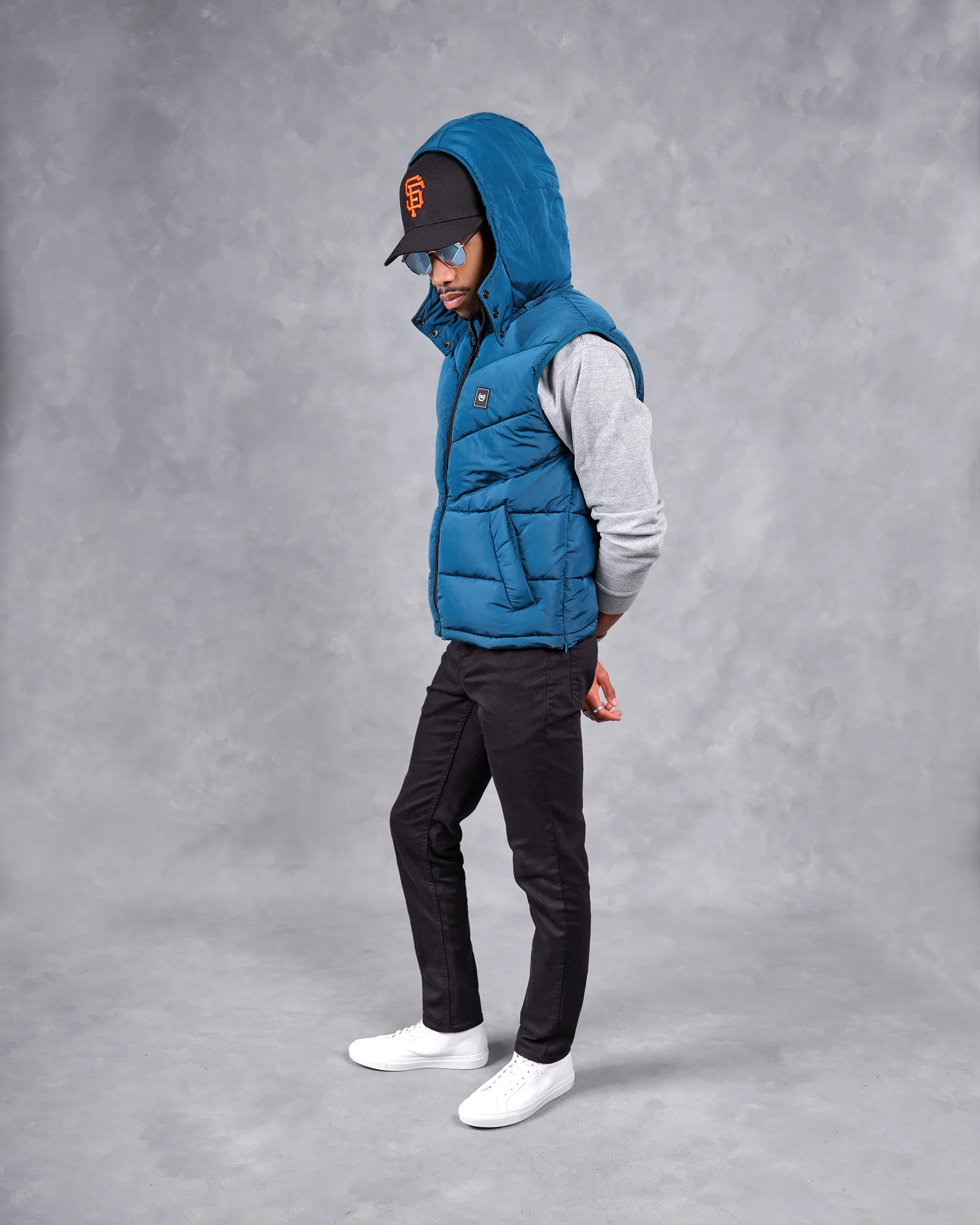 SG Puffer Vest - Teal