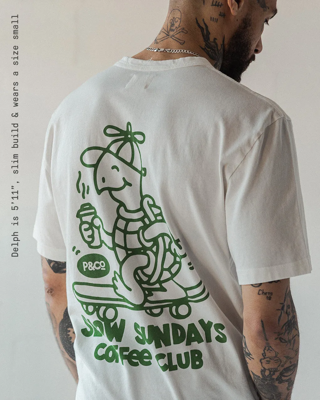 Slow Sundays T-Shirt - Off White