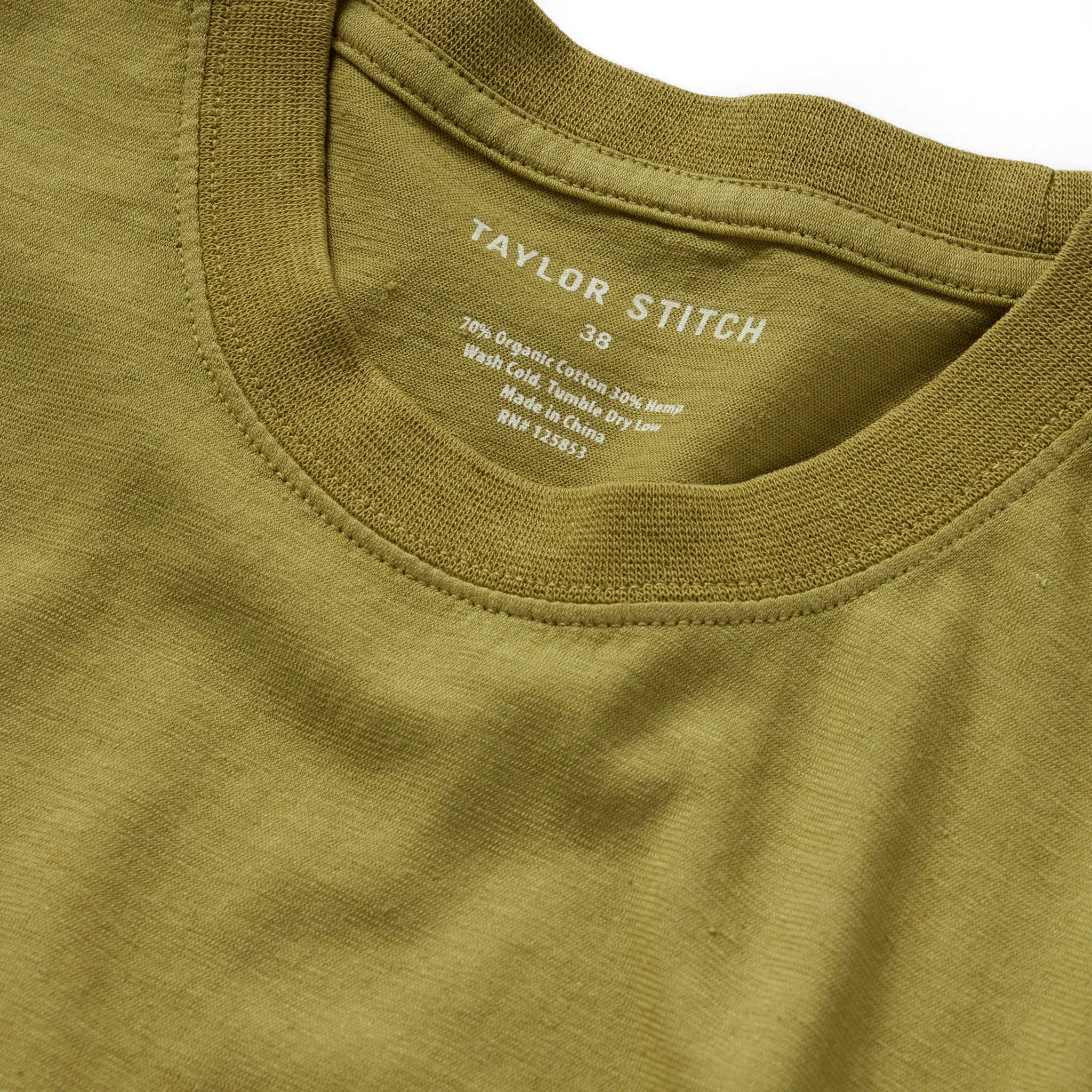 The Cotton Hemp Tee in Juniper