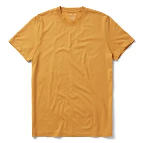 The Cotton Hemp Tee in Mustard