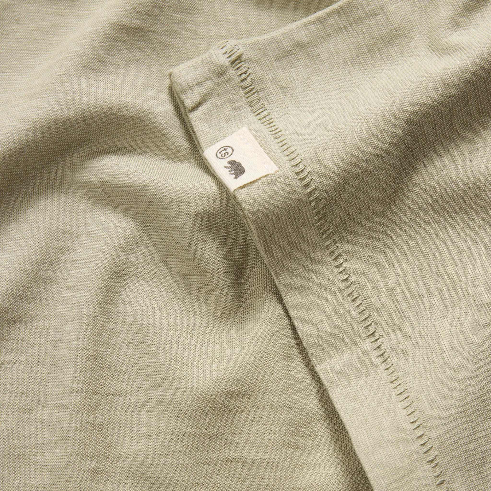 The Cotton Hemp Tee in Sage