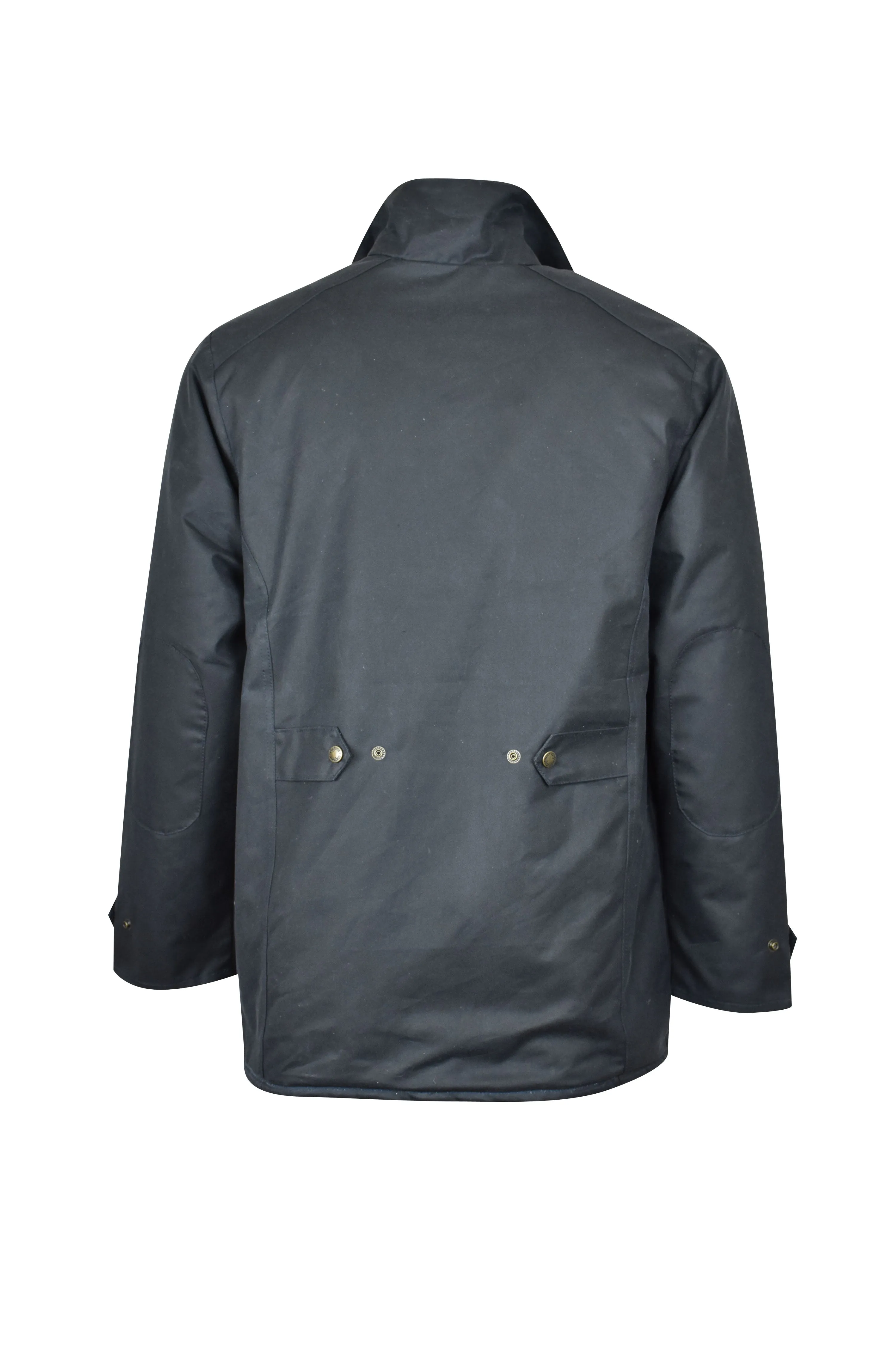 W71 - Men's Fiskar Padded Wax Coat - NAVY